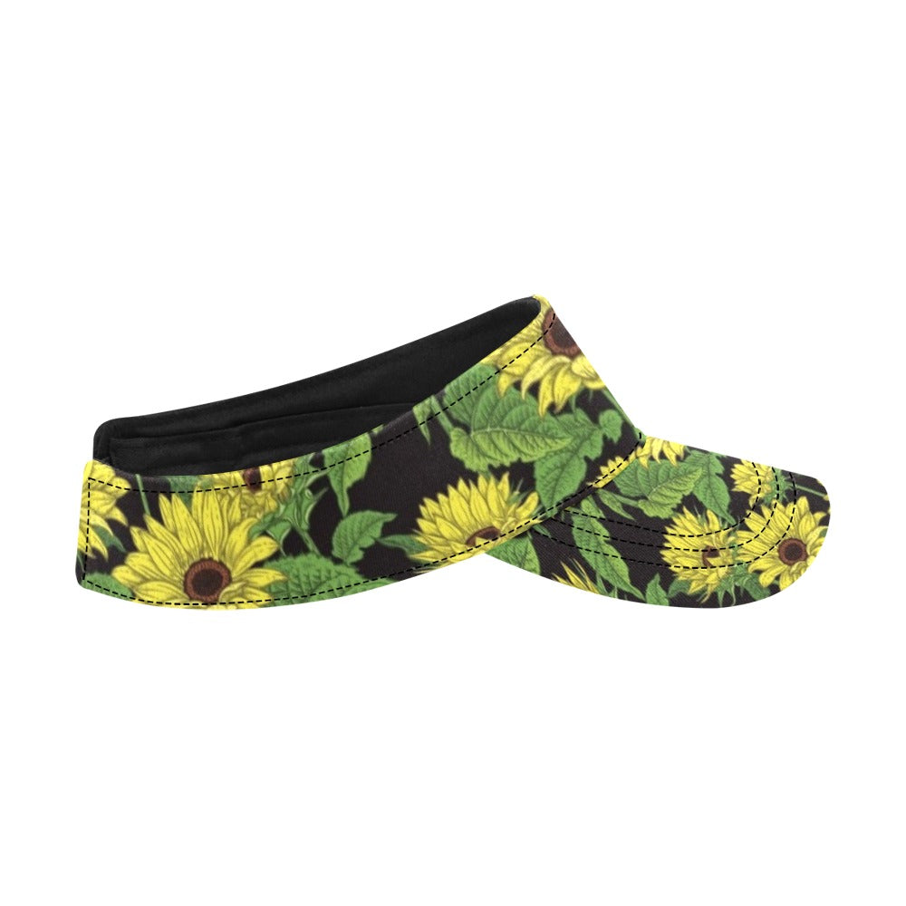 Sunflower Print Design LKS3010 Unisex Sun Visor