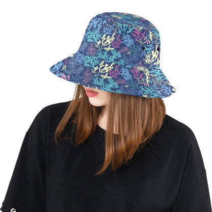 Seaweed Print Design LKS301 Unisex Bucket Hat