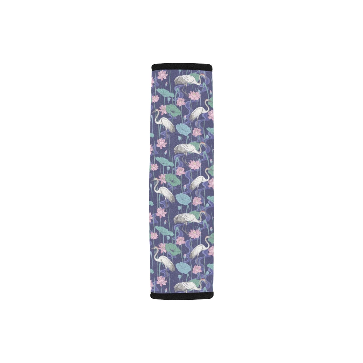 Water Lily Print Design LKS306 Car Seat Belt Cover