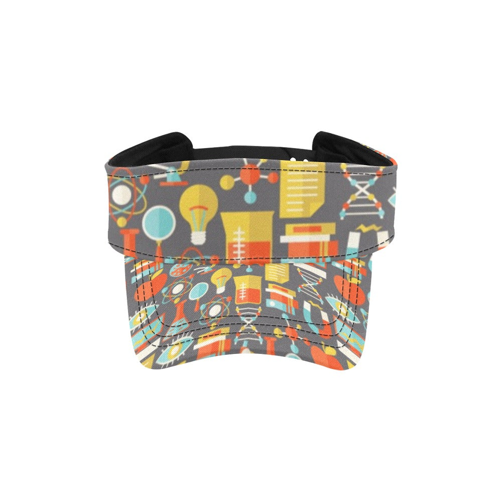 Science Print Design LKS302 Unisex Sun Visor
