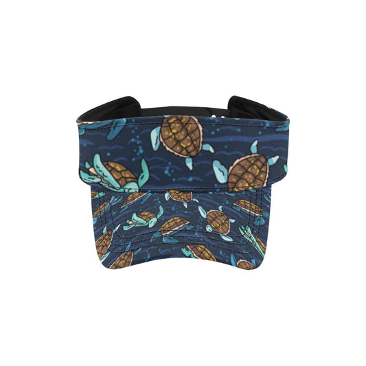 Sea Turtle Print Design LKS3011 Unisex Sun Visor