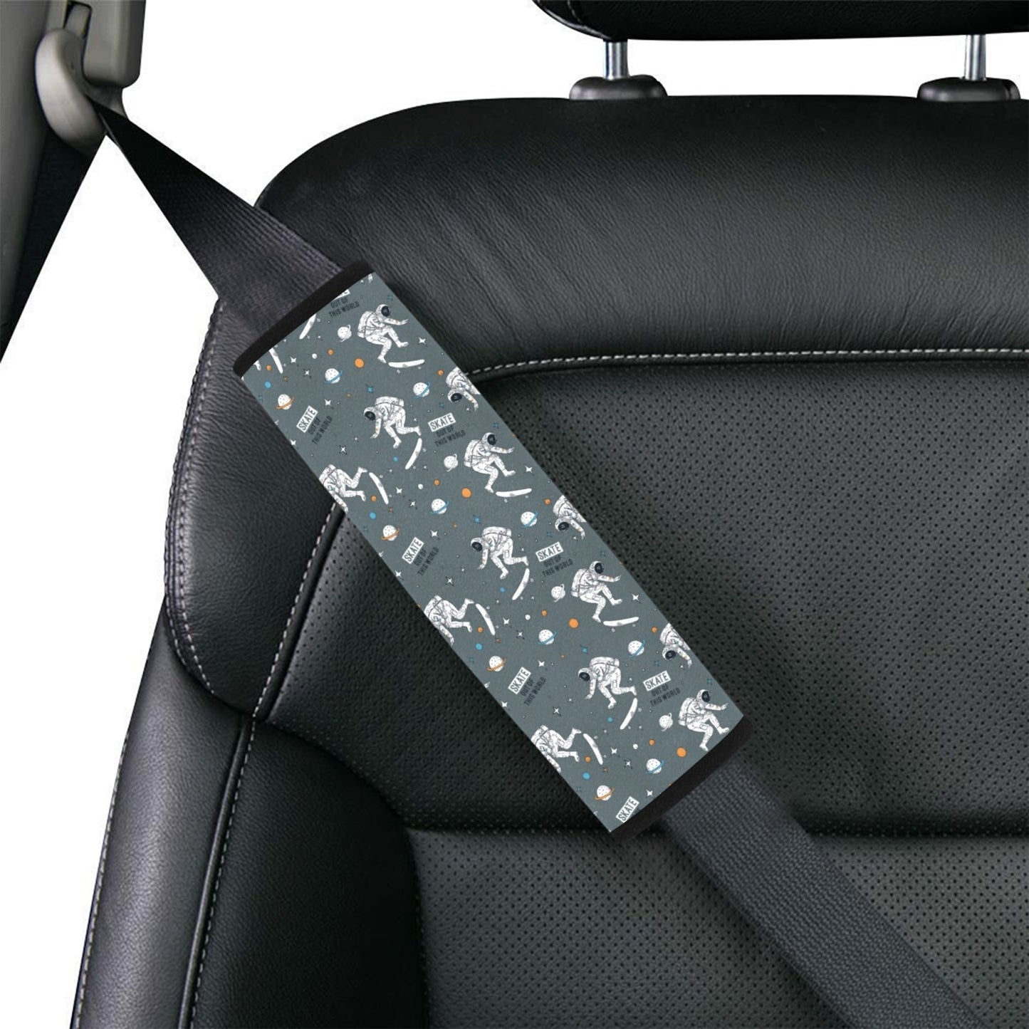 Skateboard Print Design LKS306 Car Seat Belt Cover