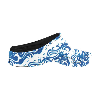 Wave Print Design LKS303 Unisex Sun Visor