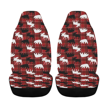 Moose Print Design LKS401 Car Seat Covers