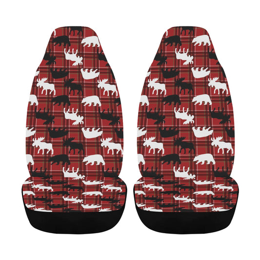 Moose Print Design LKS401 Car Seat Covers