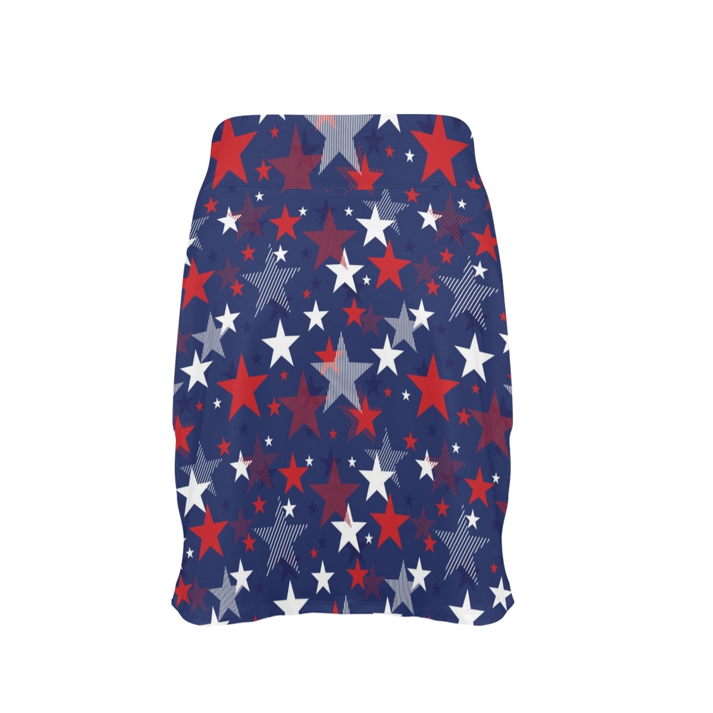 Star Print Design LKS304 17" Golf & Pickleball Skort with Pockets