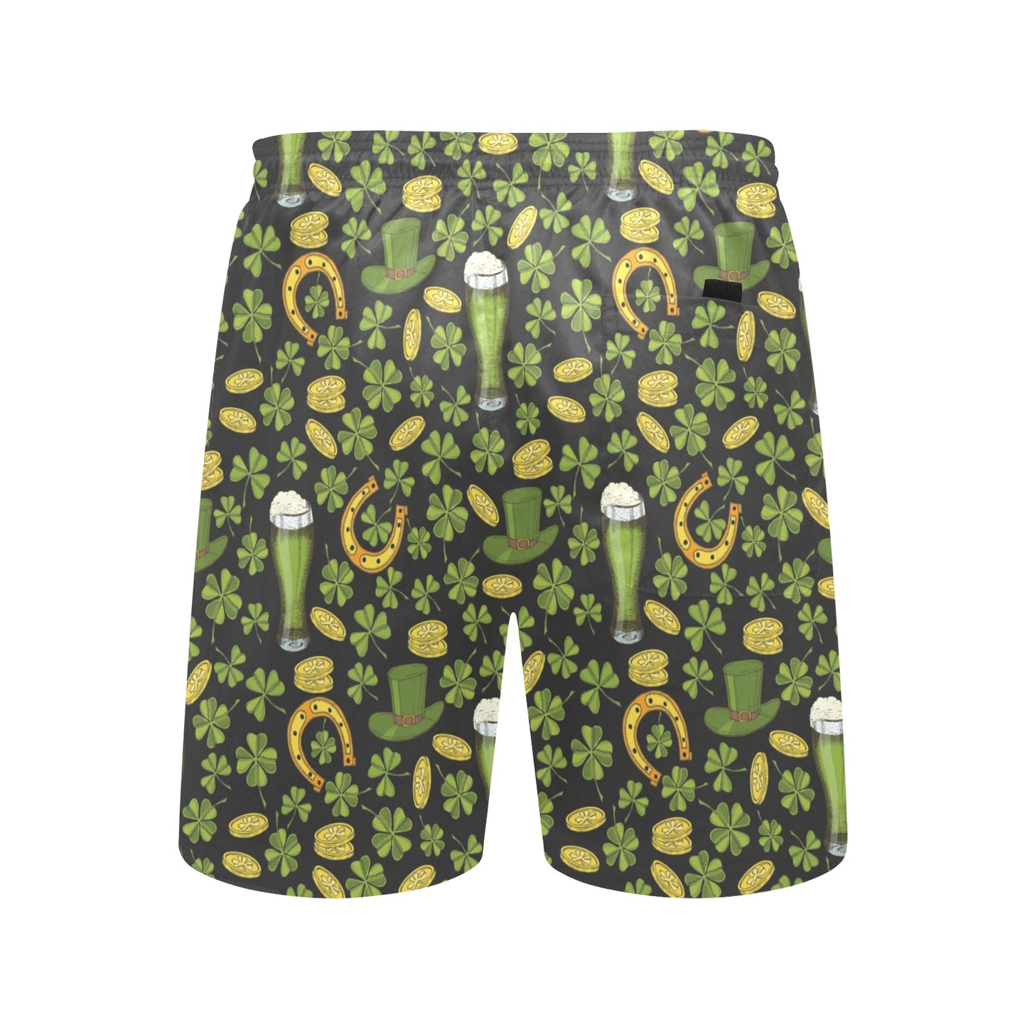 St Patricks Day Print Design LKS307 Men's Swim Trunks Beach Shorts