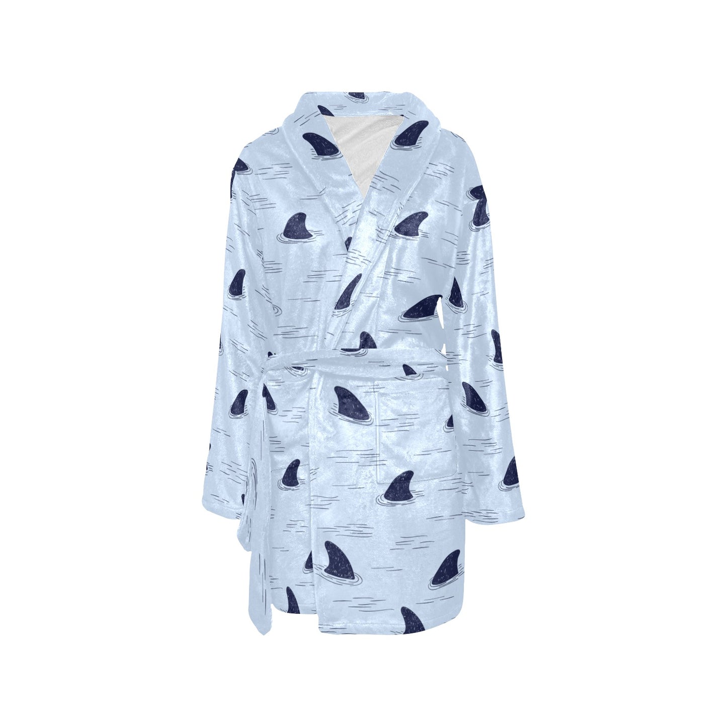Shark Fin Women's Fleece Robe