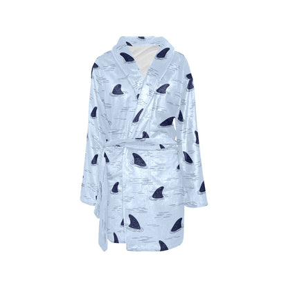 Shark Fin Women's Fleece Robe
