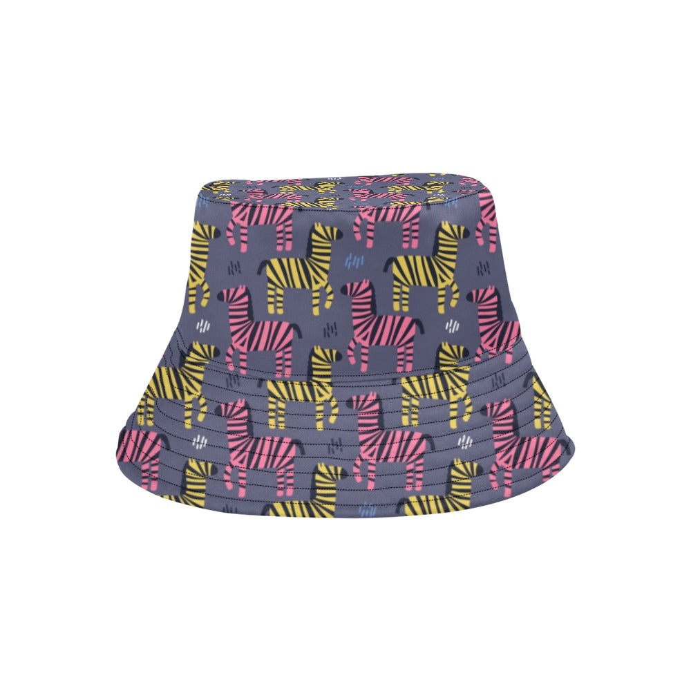 Zebra Print Design LKS303 Unisex Bucket Hat