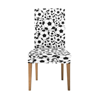 Soccer Ball Print Design LKS301 Dining Chair Slipcover