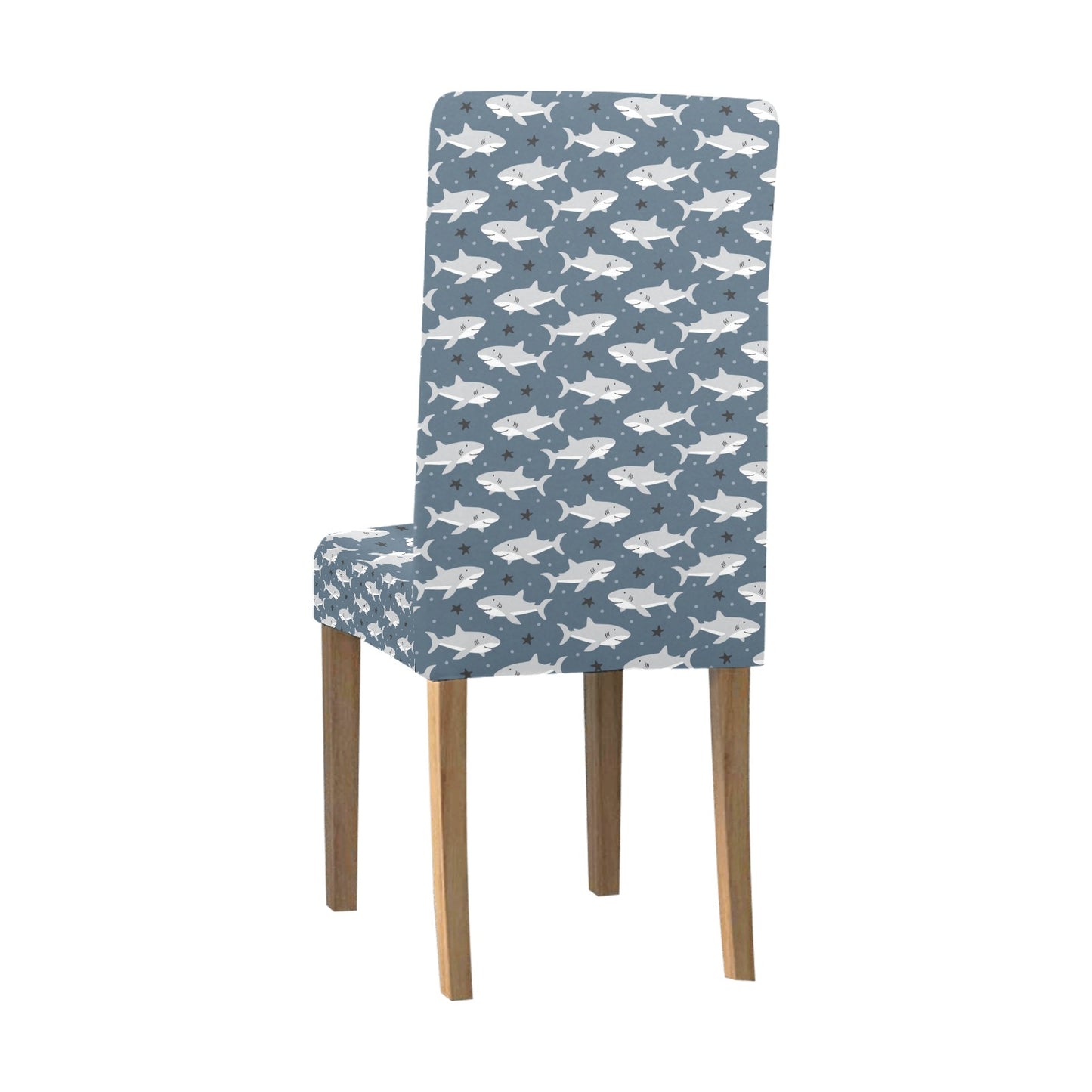 Shark Print Design LKS305 Dining Chair Slipcover