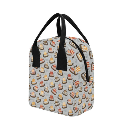 Vikings Print Design LKS308 Insulated Lunch Bag