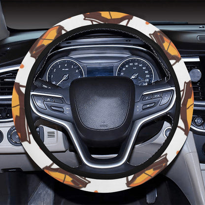 Piano Print Design LKS406 Steering Wheel Cover with Elastic Edge