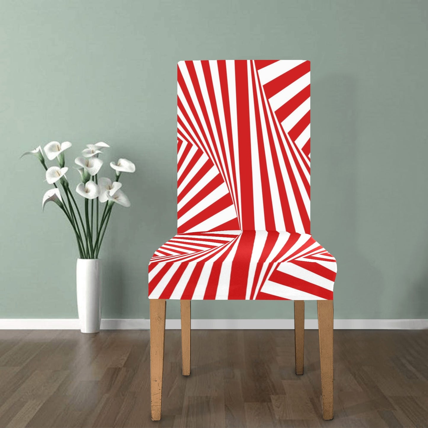 Vortex Print Design LKS304 Dining Chair Slipcover