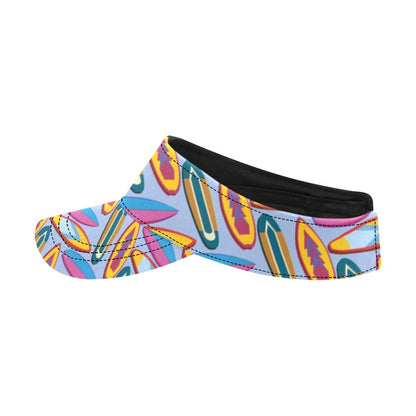 Surfboard Pattern Print Design LKS303 Unisex Sun Visor