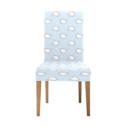 Samoyeds Print Design LKS301 Dining Chair Slipcover
