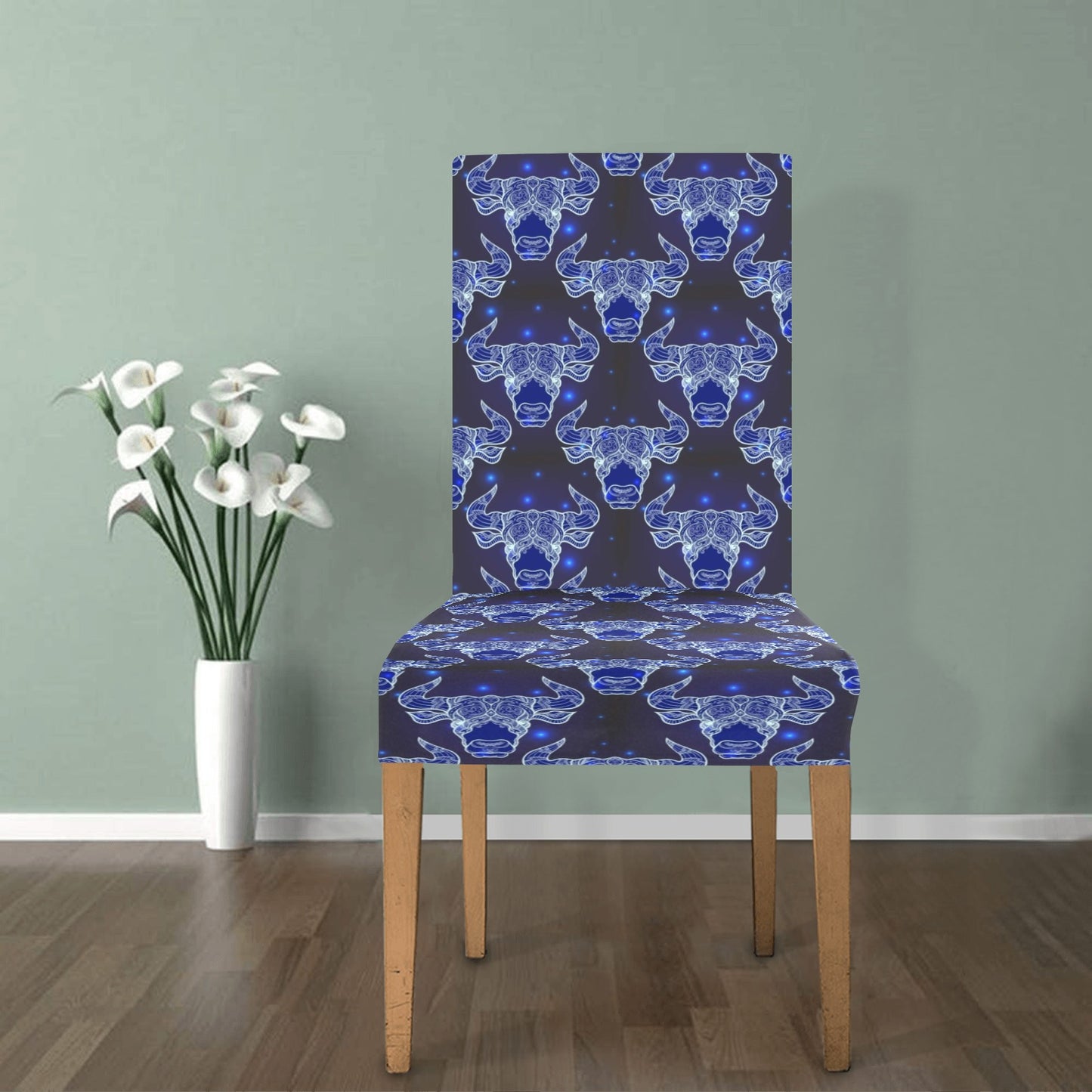 Taurus Print Design LKS302 Dining Chair Slipcover