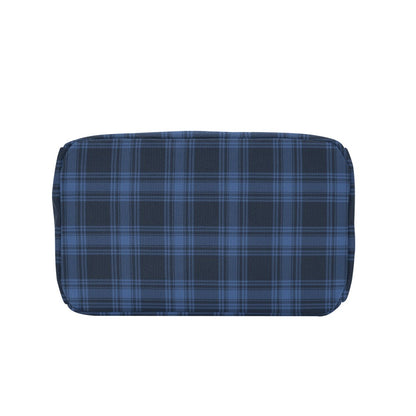 Tartan Blue Print Design LKS304 Insulated Lunch Bag