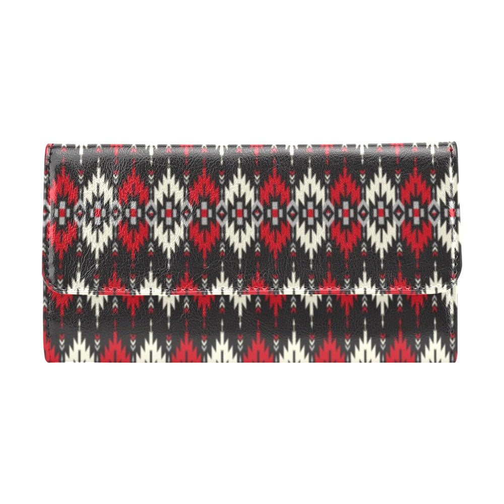 Southwestern Pattern Women's Trifold Wallet