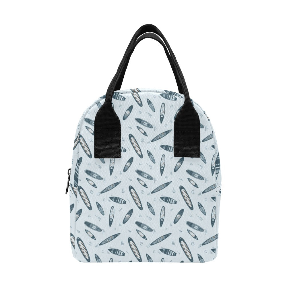 Surfboard Print Design LKS306 Insulated Lunch Bag