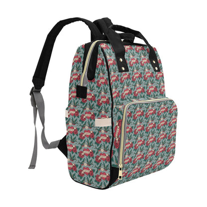 Tattoo Heart Print Design LKS301 Diaper Bag Backpack