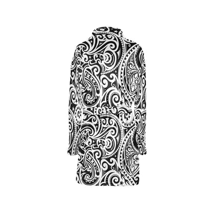 Polynesian Traditional Tribal Women's Fleece Robe