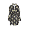 Mummy Print Design LKS304 Women's Fleece Robe