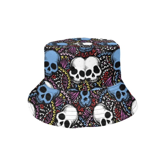 Skull Print Design LKS305 Unisex Bucket Hat