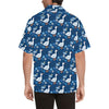 Goose Print Design LKS405 Men's Men's Hawaiian Shirt