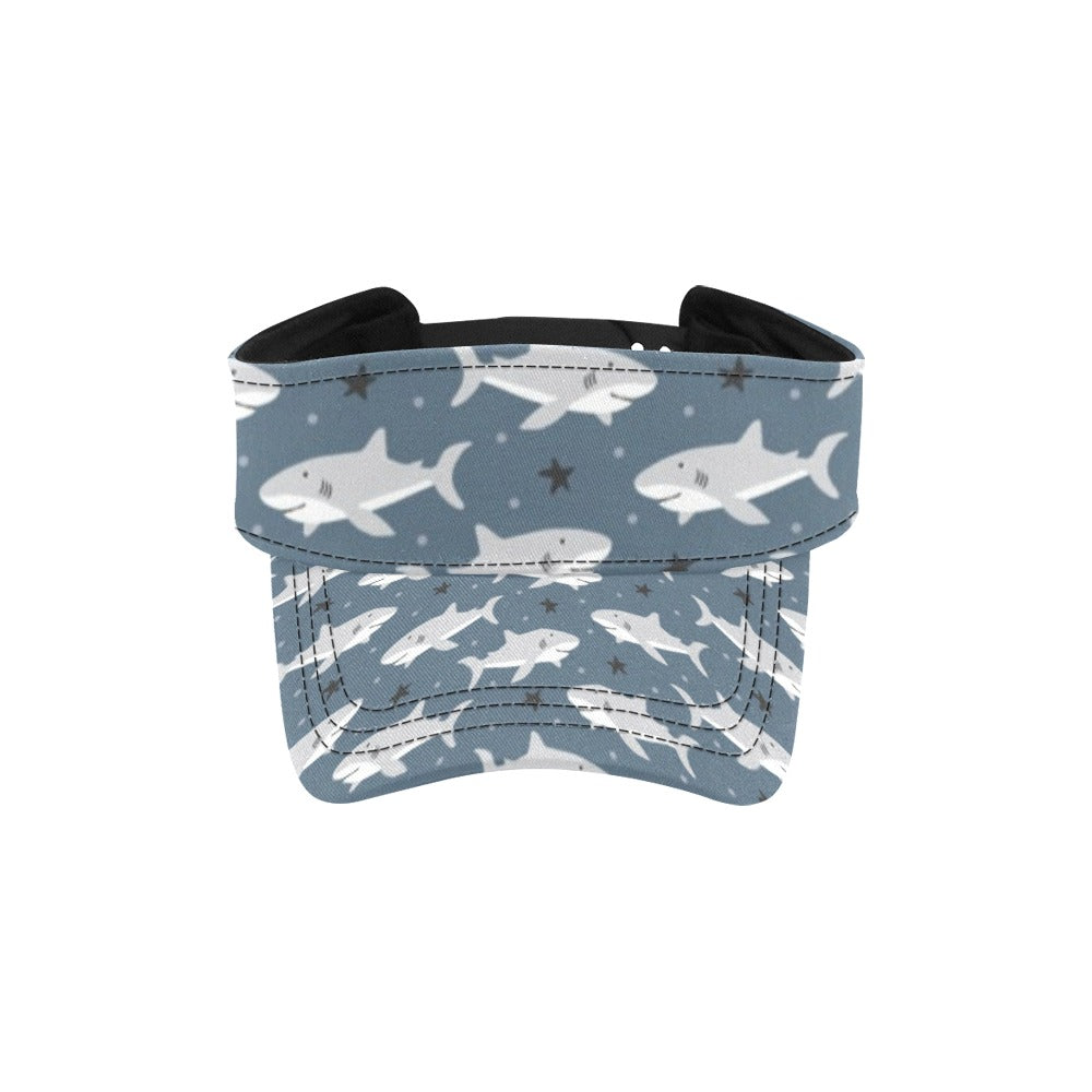 Shark Print Design LKS305 Unisex Sun Visor