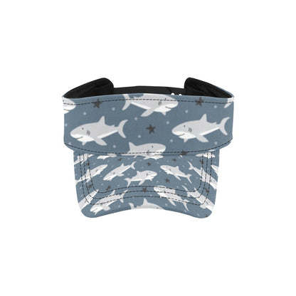 Shark Print Design LKS305 Unisex Sun Visor