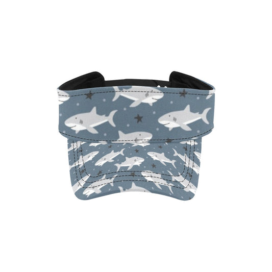 Shark Print Design LKS305 Unisex Sun Visor