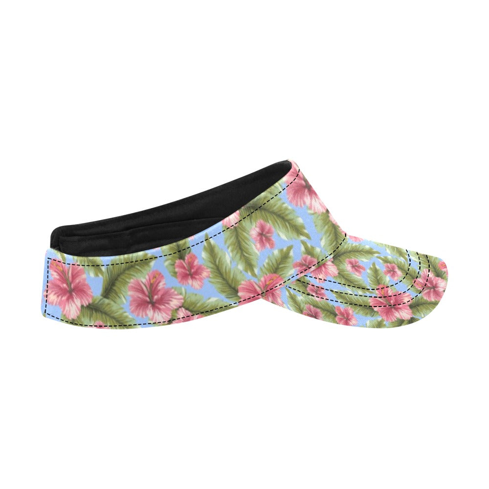 Tropical Flower Print Design LKS301 Unisex Sun Visor