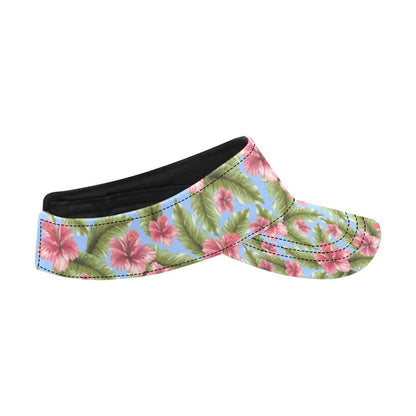 Tropical Flower Print Design LKS301 Unisex Sun Visor
