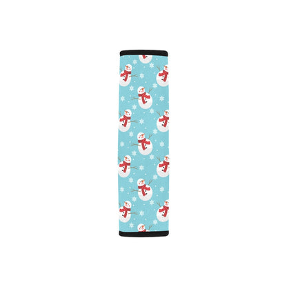 Snowman Print Design LKS304 Car Seat Belt Cover