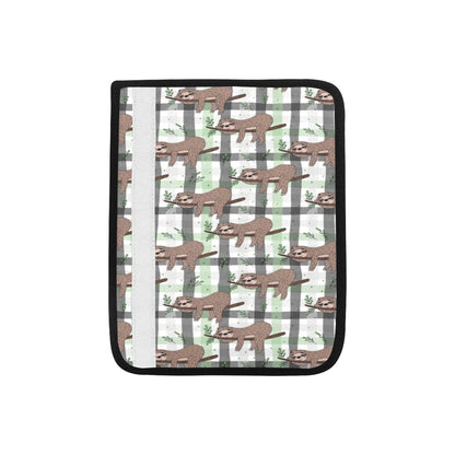 Sloth Print Design LKS301 Car Seat Belt Cover