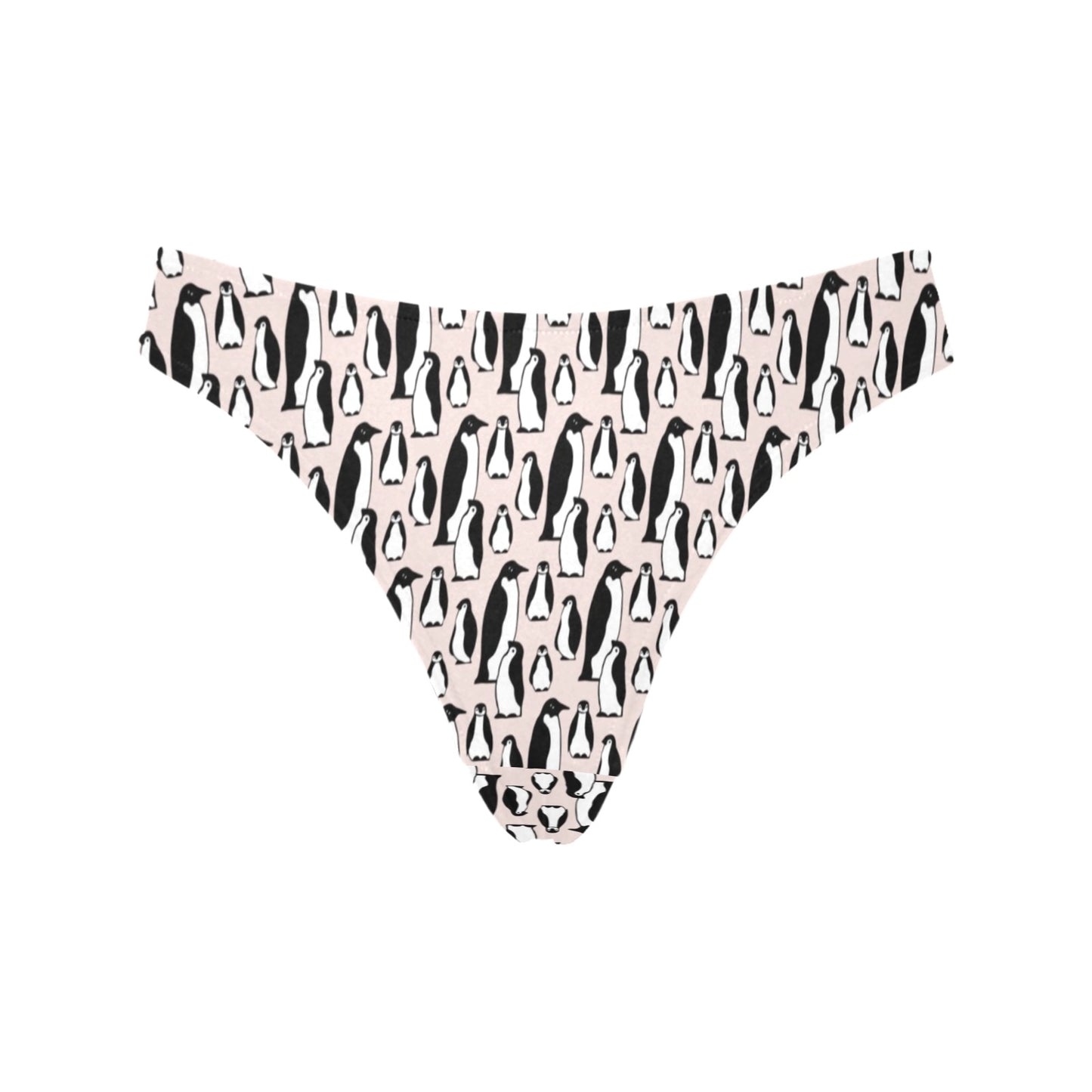 Penguin Themed Women's Thongs