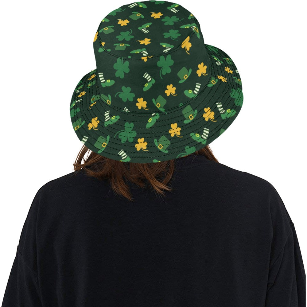 St Patricks Day Print Design LKS306 Unisex Bucket Hat