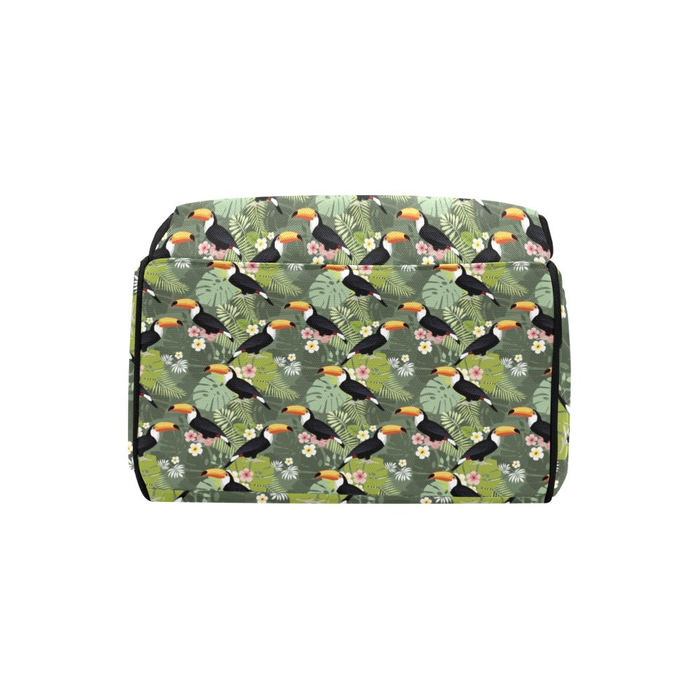 Toucan Print Design LKS304 Diaper Bag Backpack