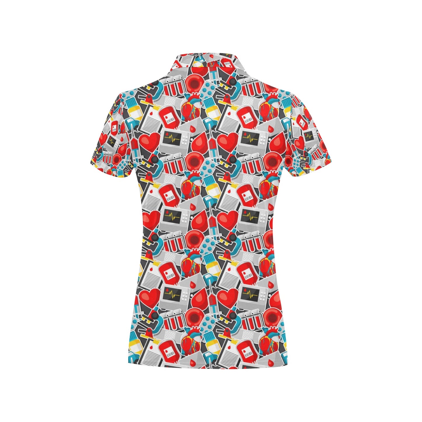 Phlebotomist Medical Themed Women's Polo Shirt