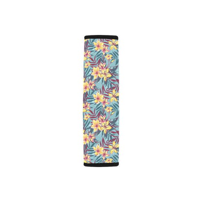 Summer Floral Print Design LKS304 Car Seat Belt Cover