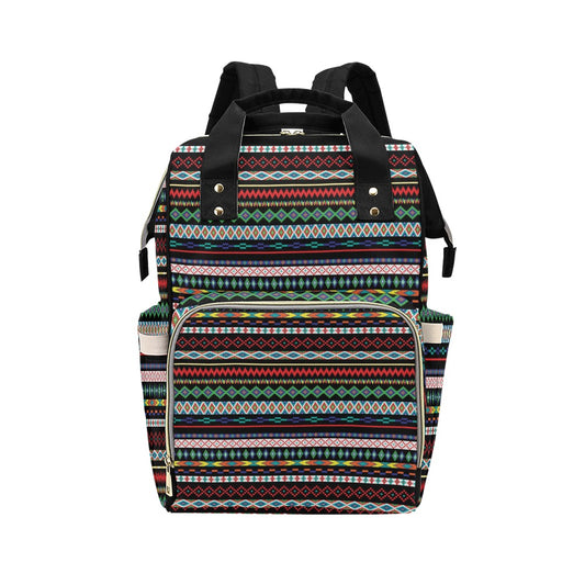 Southwest Pattern Print Design LKS302 Diaper Bag Backpack