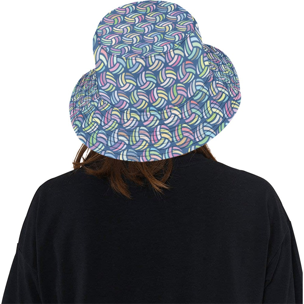 Volleyball Print Design LKS301 Unisex Bucket Hat