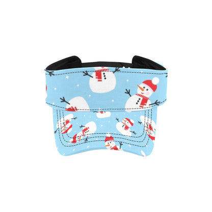 Snowman Print Design LKS305 Unisex Sun Visor