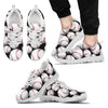 Baseball Black Background Men Sneakers Shoes