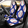 Baseball Blue Background Universal Fit Car Seat Covers