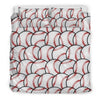 Baseball Pattern Duvet Cover Bedding Set
