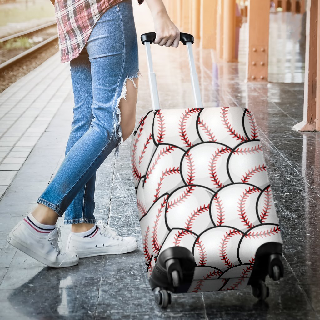 Baseball Pattern Luggage Cover Protector
