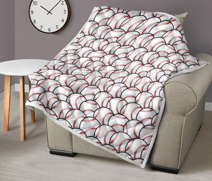 Baseball Pattern Premium Quilt-JTAMIGO.COM